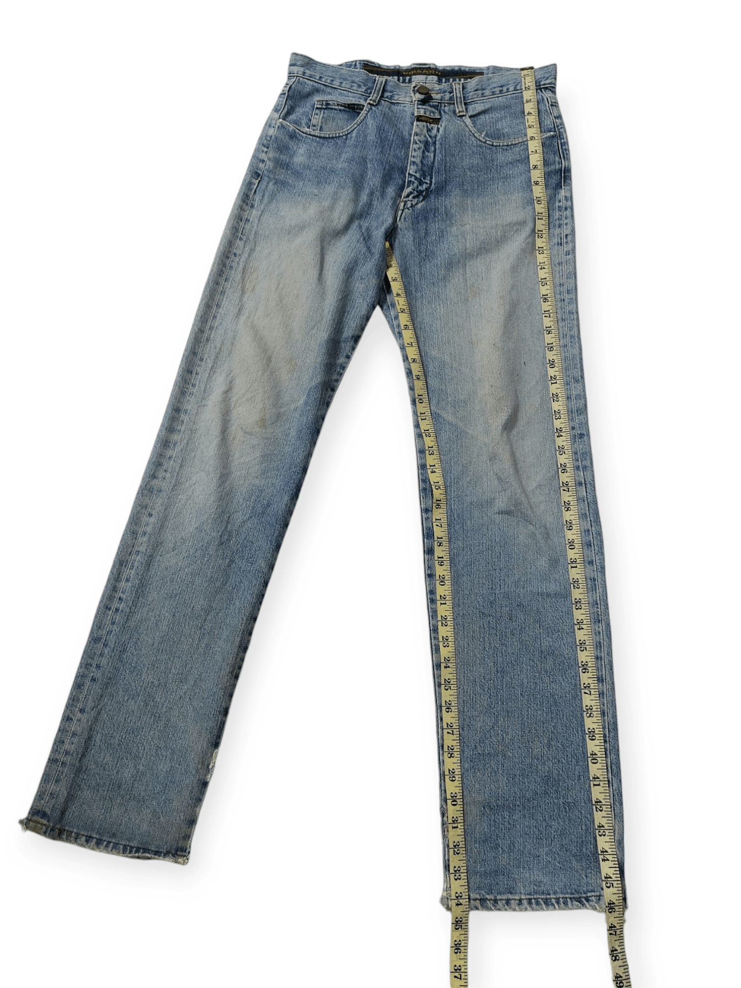 Marithe + Francois Girbaud Marithe Francois Girbaud Straight Denim Size US 32 / EU 48 - 23 Thumbnail