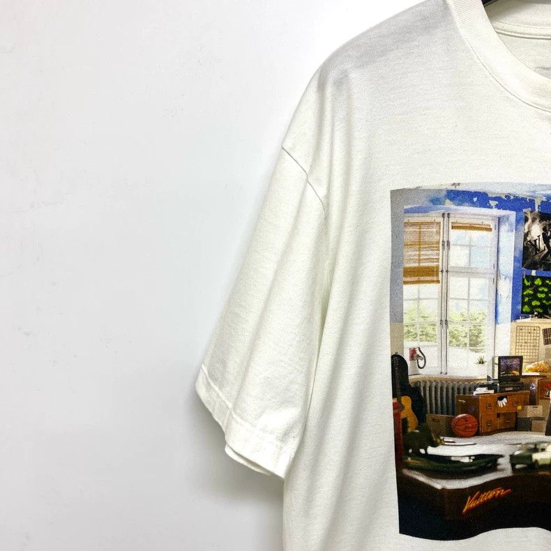 Louis Vuitton LOUIS VUITTON Oil Painting Short Sleeve Size US XXL / EU 58 / 5 - 4 Thumbnail