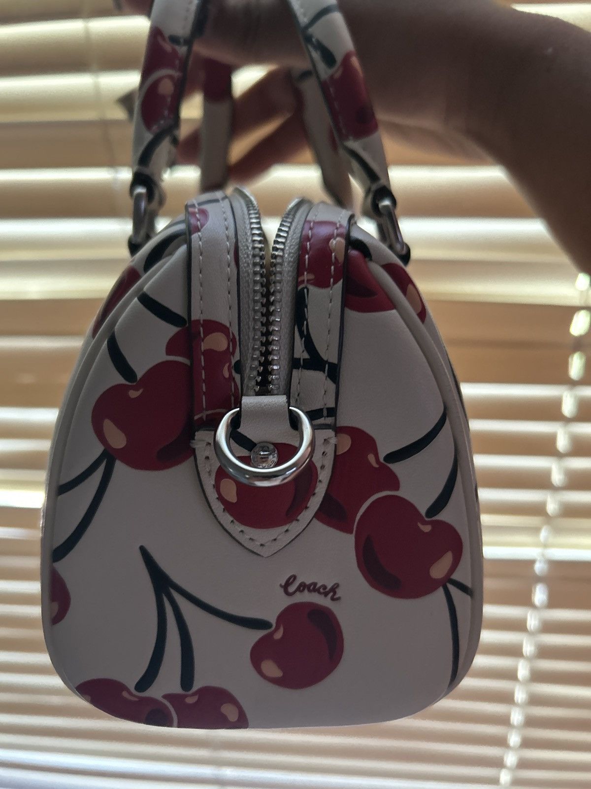 Coach Coach Cherry Rowan Satchel Size ONE SIZE - 3 Thumbnail