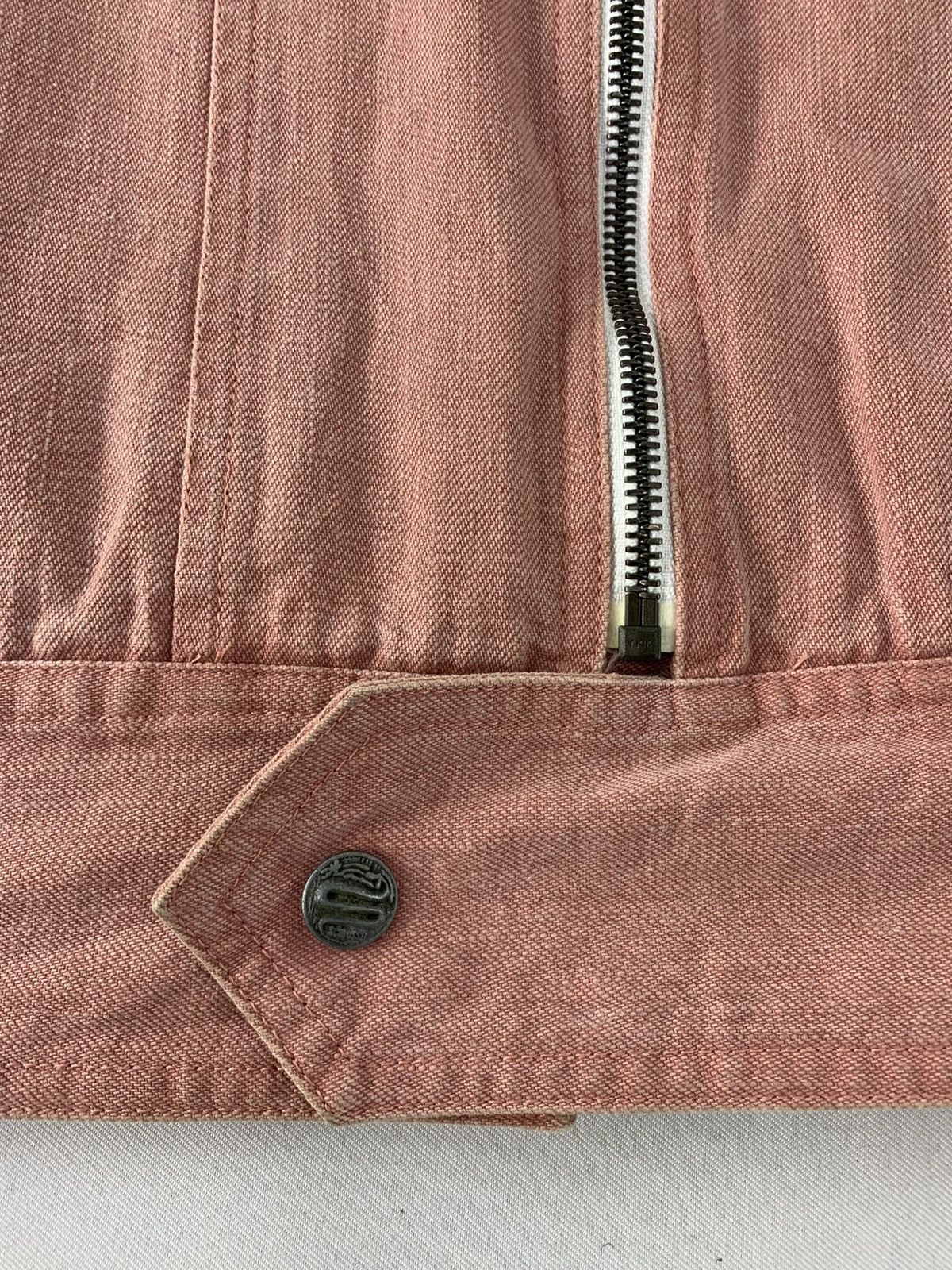 Schlussel Schlussel Kleider Pink Denim Jacket Gold Toned Laced Size US M / EU 48-50 / 2 - 16 Thumbnail