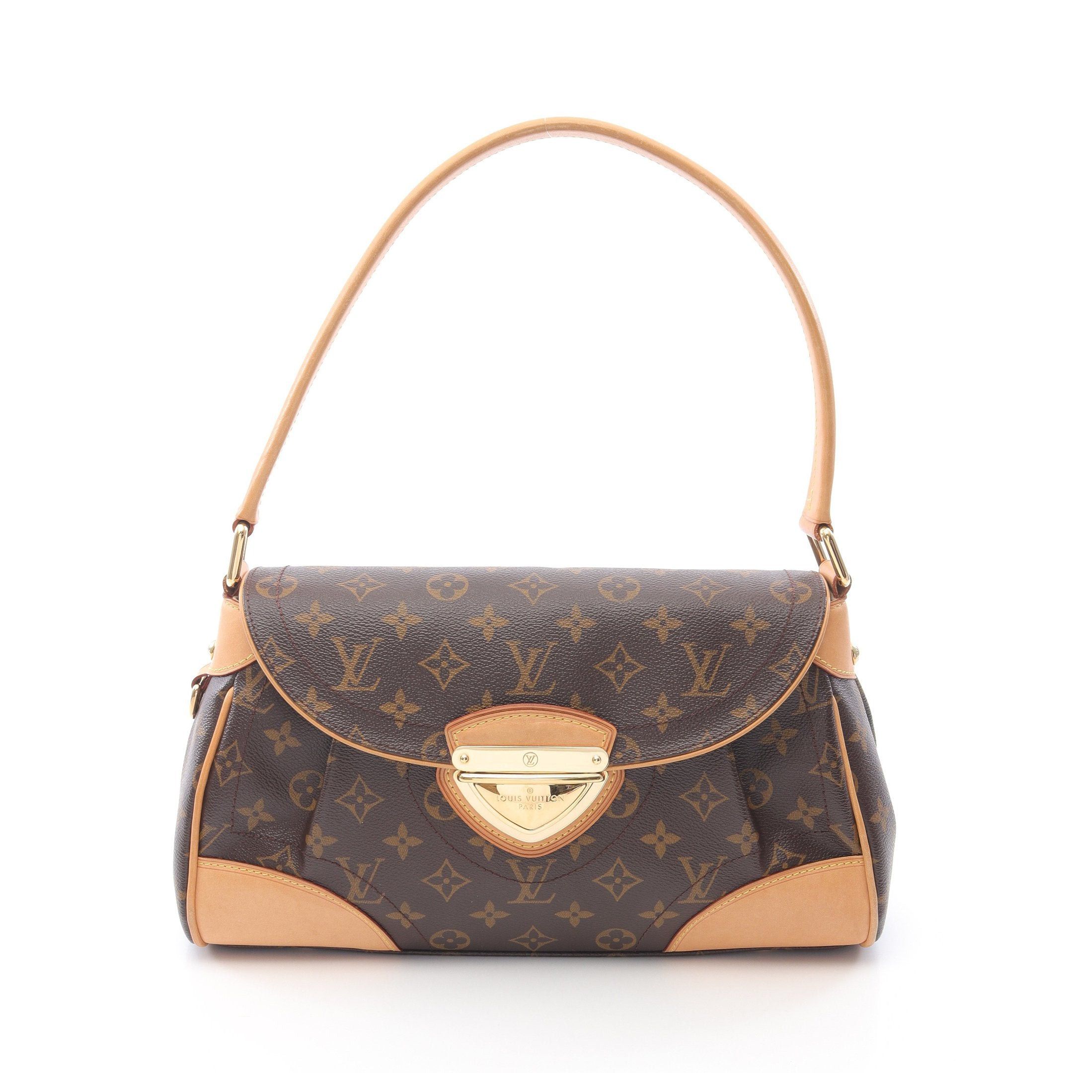 Louis Vuitton Louis Vuitton Beverly Mm Monogram Shoulder Bag Leather Brown Size ONE SIZE - 1 Thumbnail