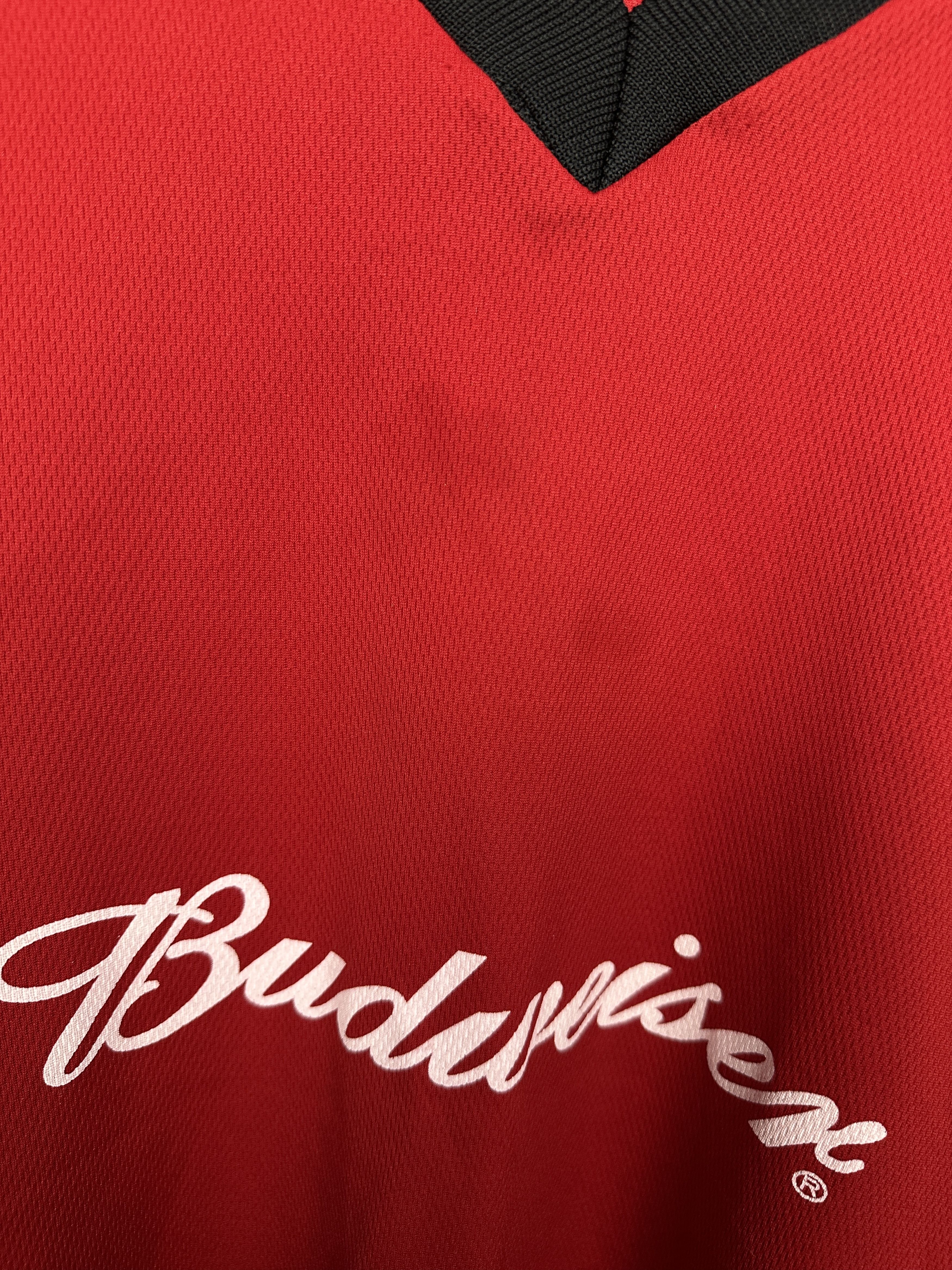 Budweiser Budweiser 90s Vintage Mens Long Sleeve T-Shirt Jersey Size US L / EU 52-54 / 3 - 3 Thumbnail