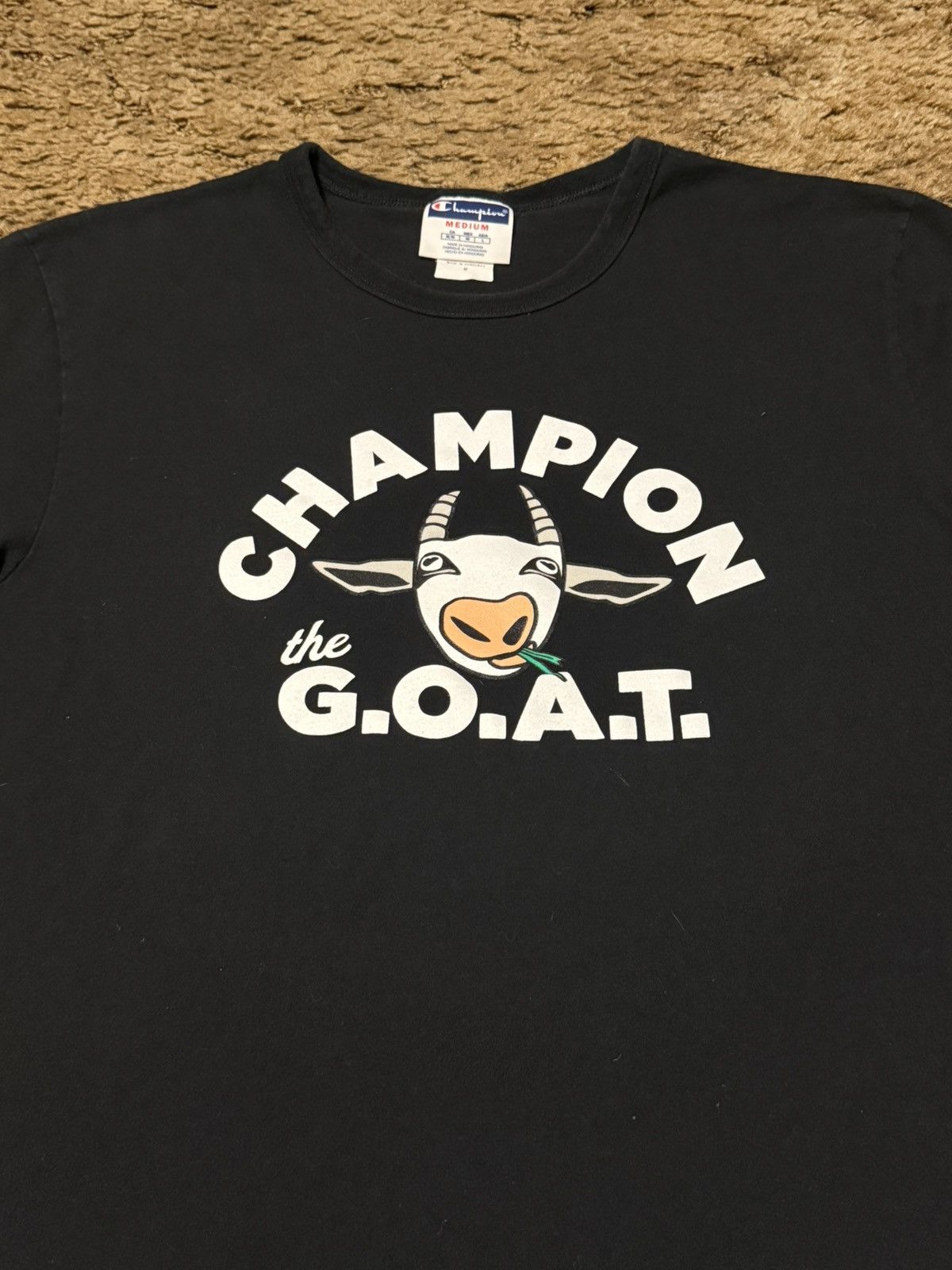 Champion Champion Goat T-Shirt Black Medium Size US M / EU 48-50 / 2 - 2 Thumbnail