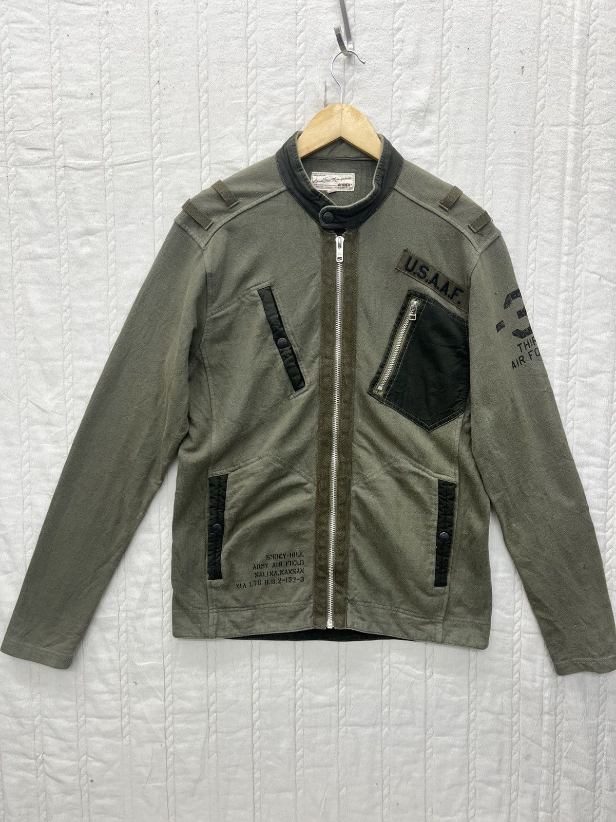 Avirex SALINA KANSAS AVIREX U.S AIR FIELD JACKET Size US L / EU 52-54 / 3 - 1 Thumbnail