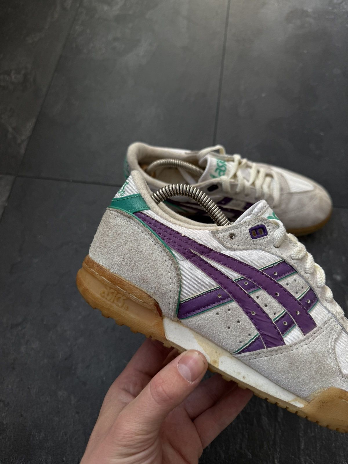 Asics × Streetwear × Vintage Vintage asics rare low top sneakers Size US 6 / EU 39 - 3 Thumbnail