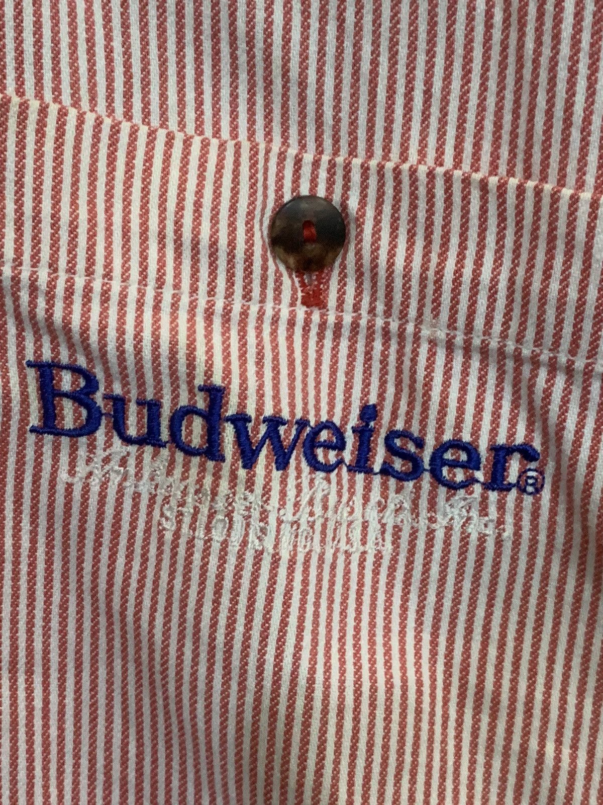 Budweiser × Vintage Vintage Budweiser Button Shirt Size US L / EU 52-54 / 3 - 13 Thumbnail
