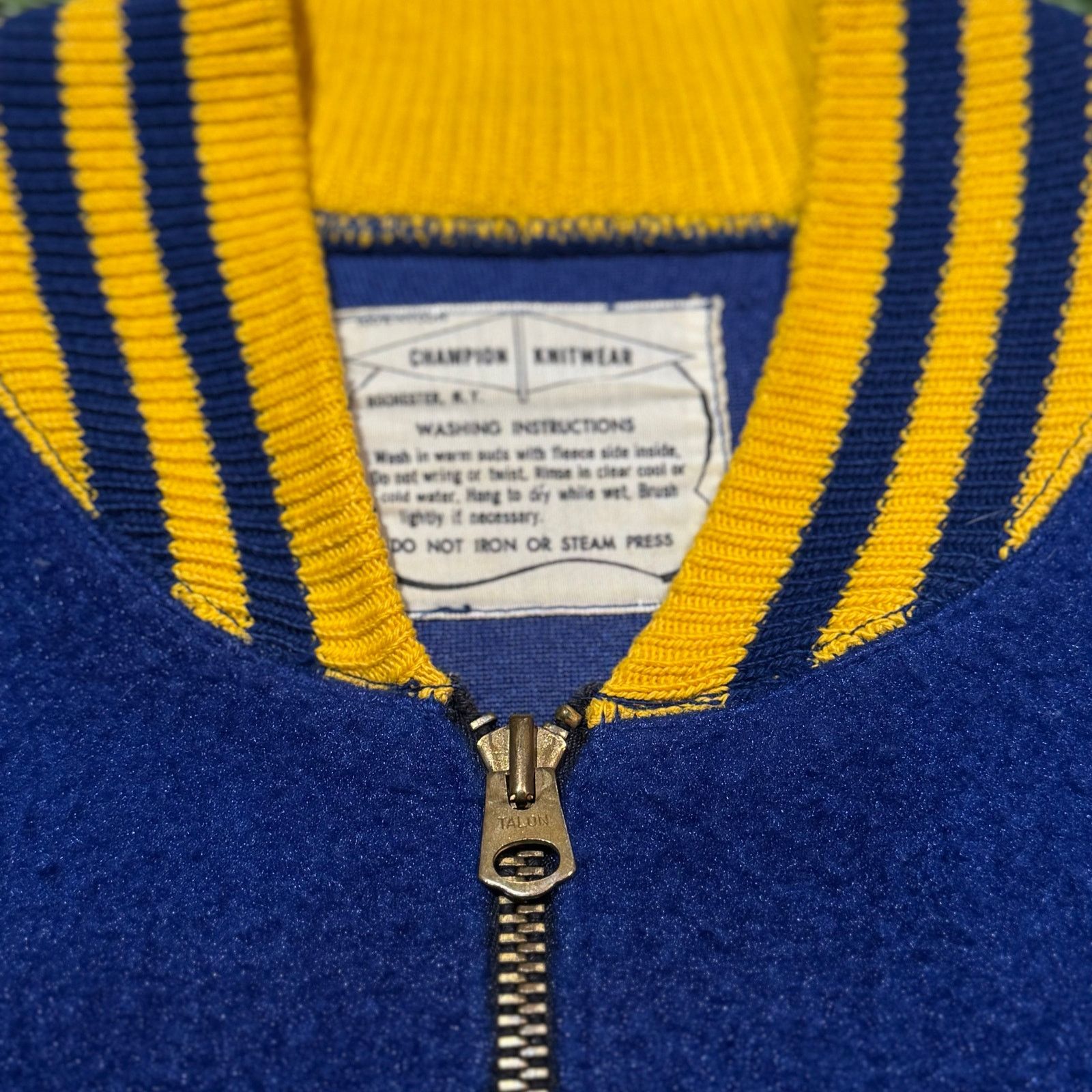 Champion 1953 Champion Phoenix Union High School Half Zip Fleece Size M / US 6-8 / IT 42-44 - 3 Thumbnail