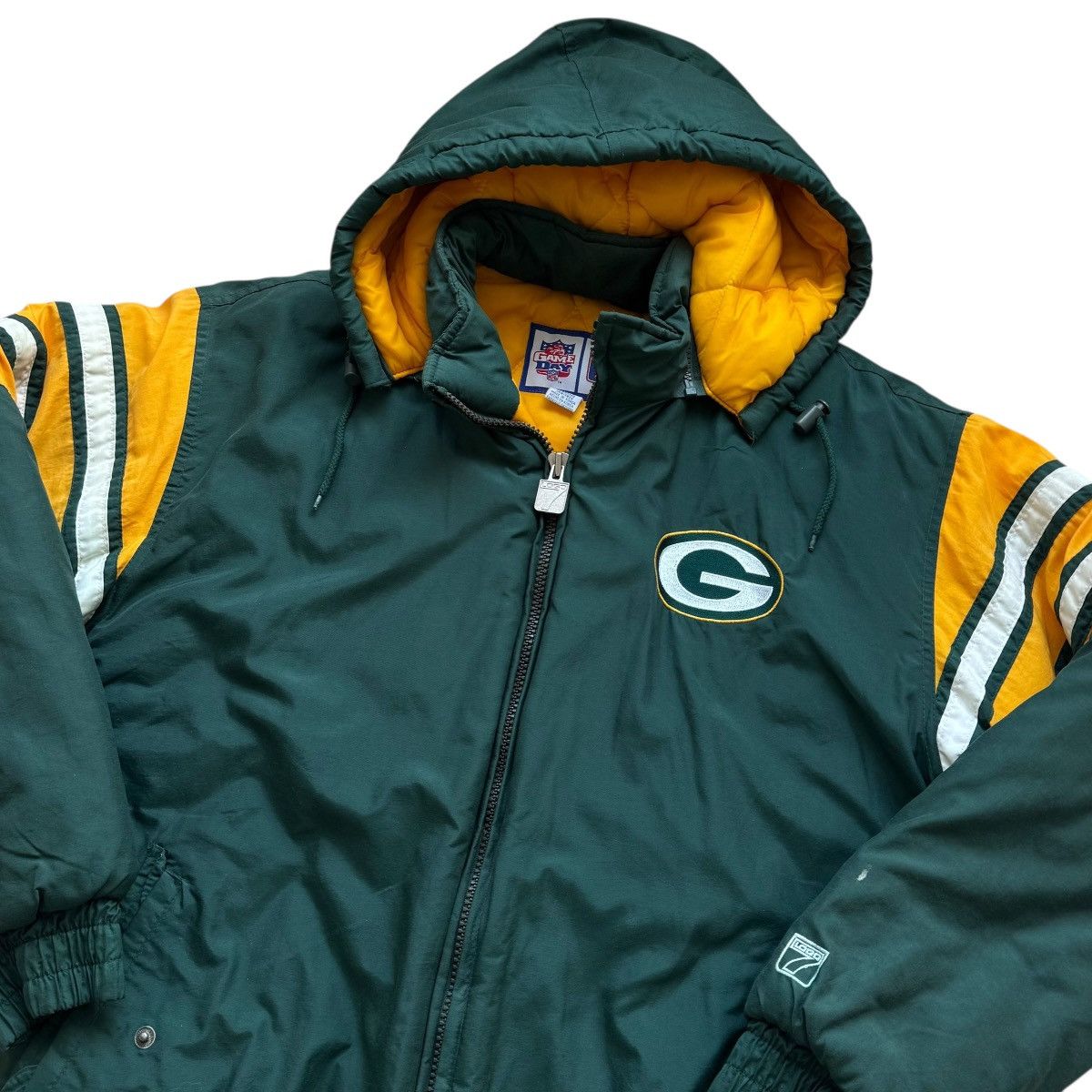 Logo 7 vintage logo 7 green bay packers quilted coat Size US L / EU 52-54 / 3 - 5 Thumbnail