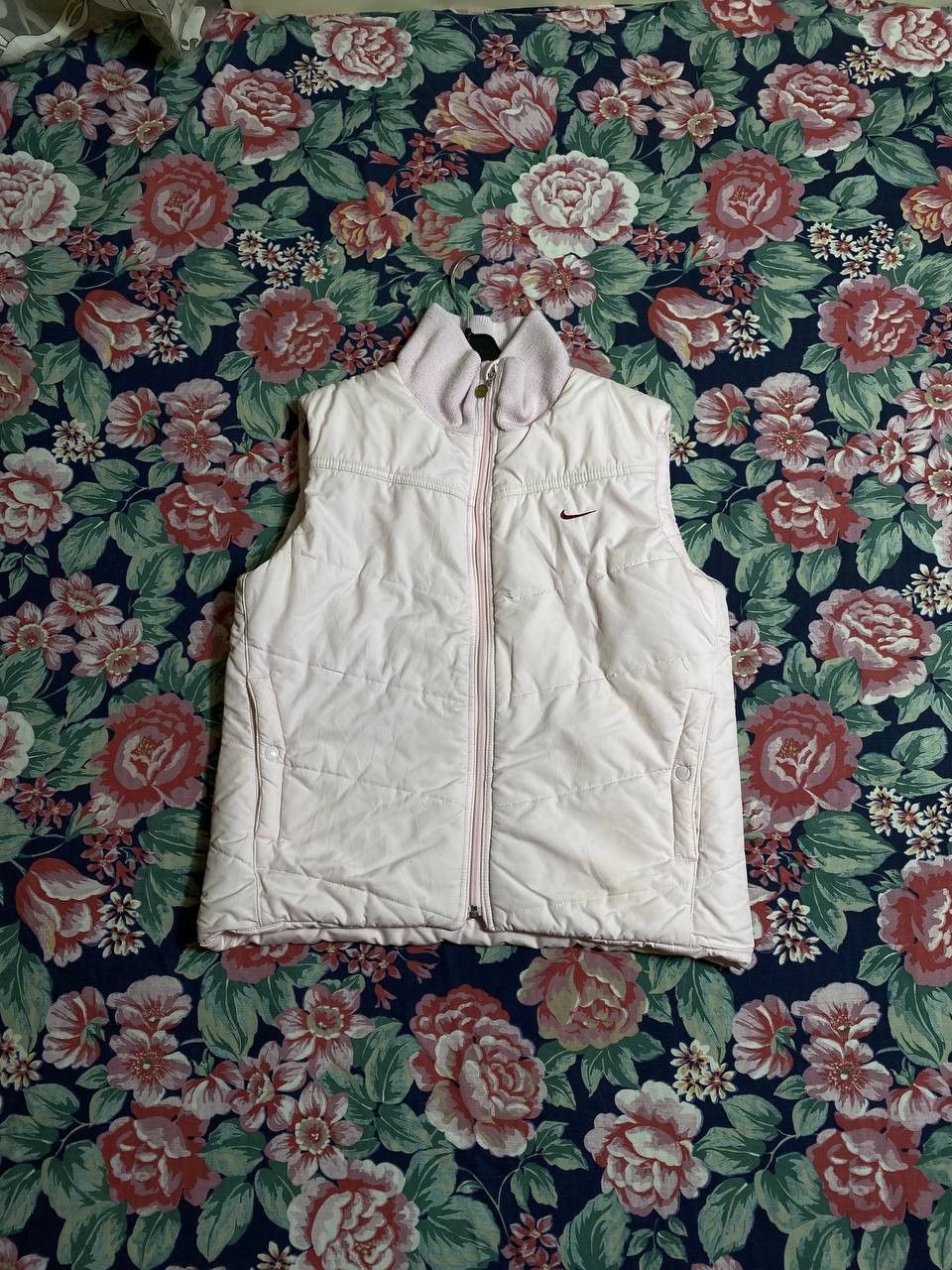 Nike × Vintage Vintage Nike 90’s Y2K Style Red Drill Down Vest Puffer Size US M / EU 48-50 / 2 - 19 Thumbnail
