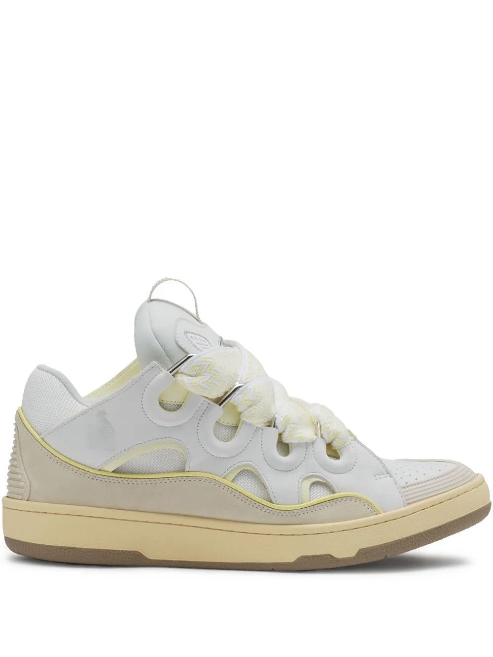 Lanvin oc11z0426 Curb Sneakers in White Size US 11 / EU 44 - 1 Thumbnail