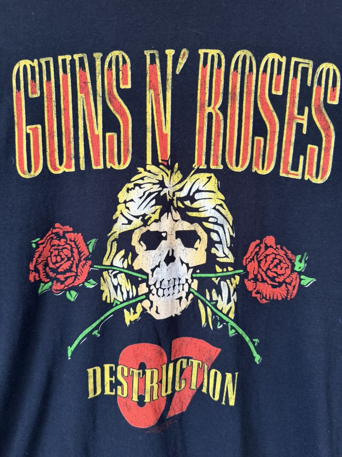 Guns N' Roses Guns N’ Roses 2014 Reprint UK Tour 1987 Band Tee Black M Size US M / EU 48-50 / 2 - 7 Thumbnail