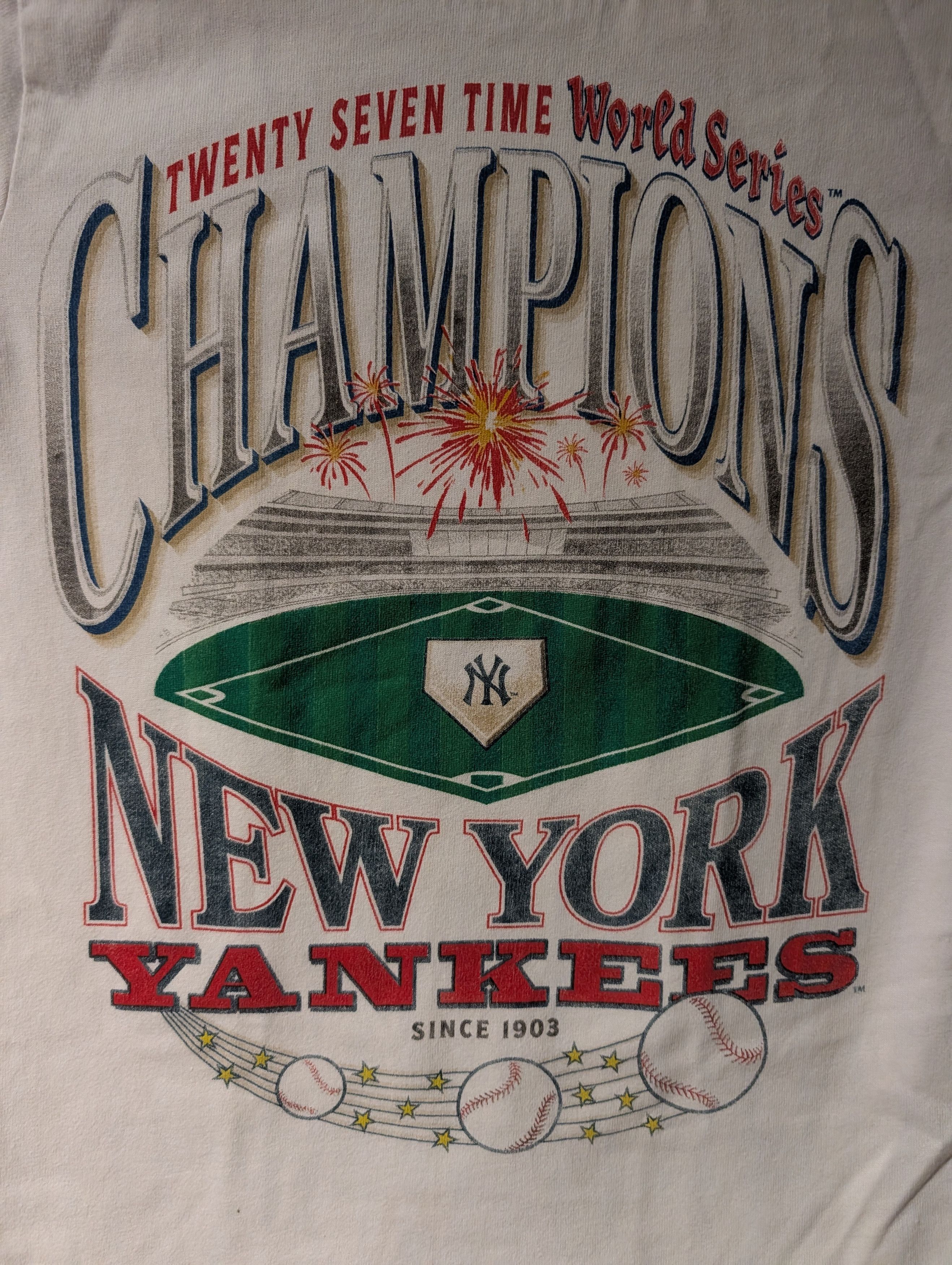 New York Yankees Abercrombie Kids New York Yankees World Series Shirt YOUTH Size US M / EU 48-50 / 2 - 2 Thumbnail