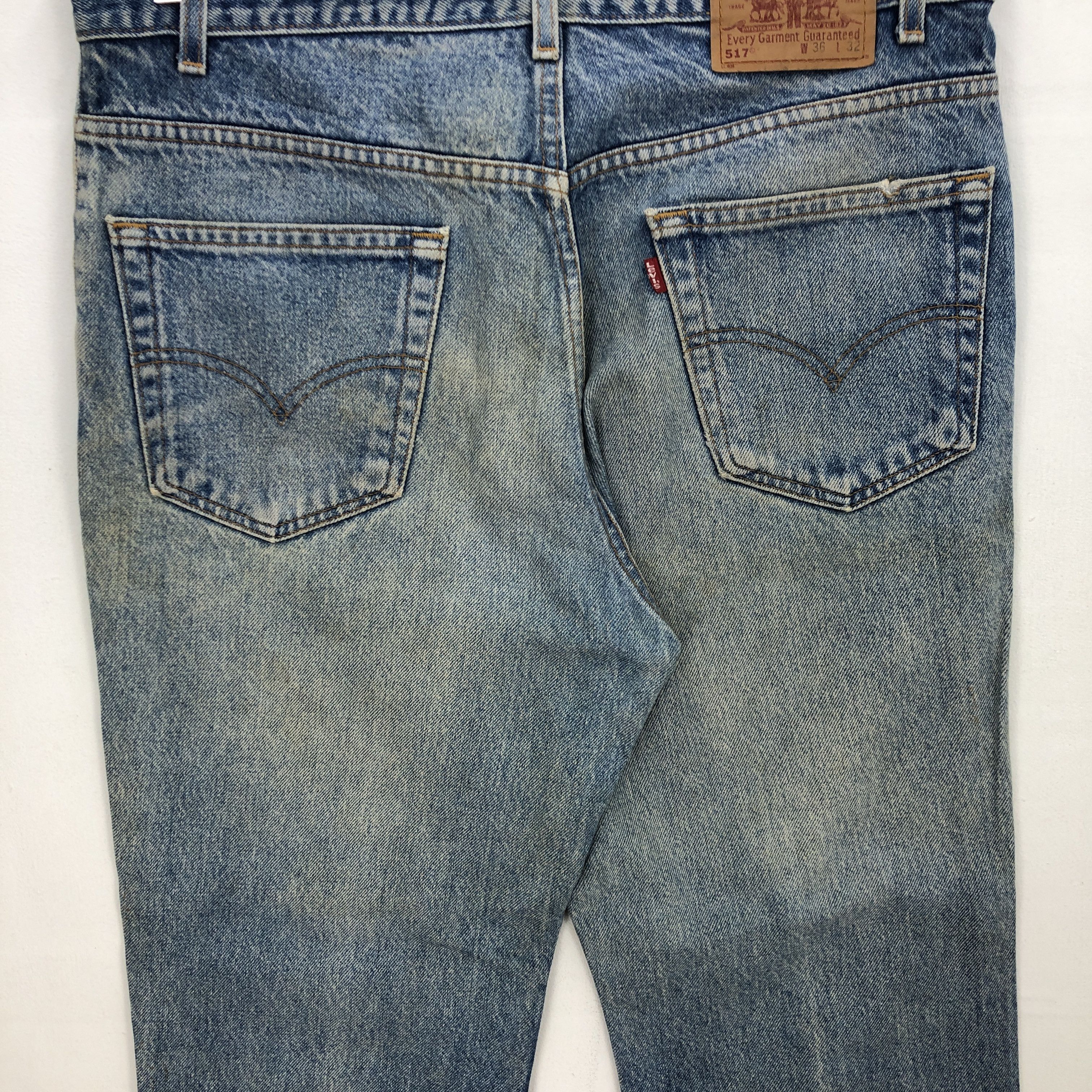 Levi's Vintage Levis Bell Bottom Jeans Bootcut Levi's Flare Denim Size US 34 / EU 50 - 4 Thumbnail