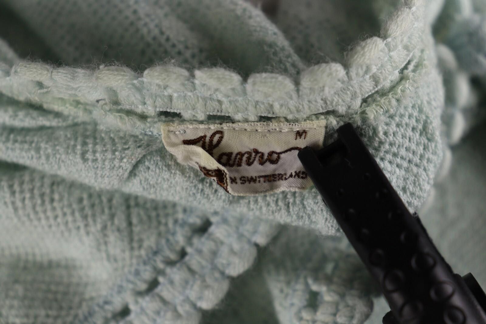 Hanro Hanro Lace Wool Knit Vintage Drawstring Sweater Size M Size M / US 6-8 / IT 42-44 - 9 Thumbnail