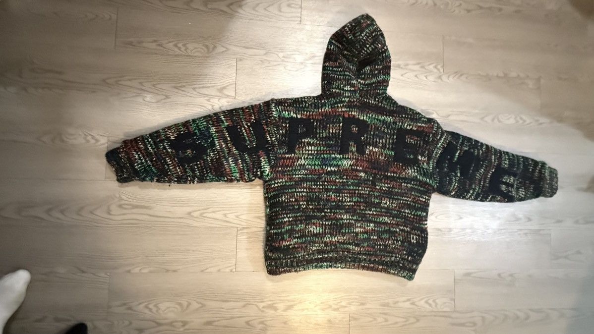 Supreme Supreme Faux Shearling Lined Zip Up Hooded Sweater Size US L / EU 52-54 / 3 - 4 Thumbnail