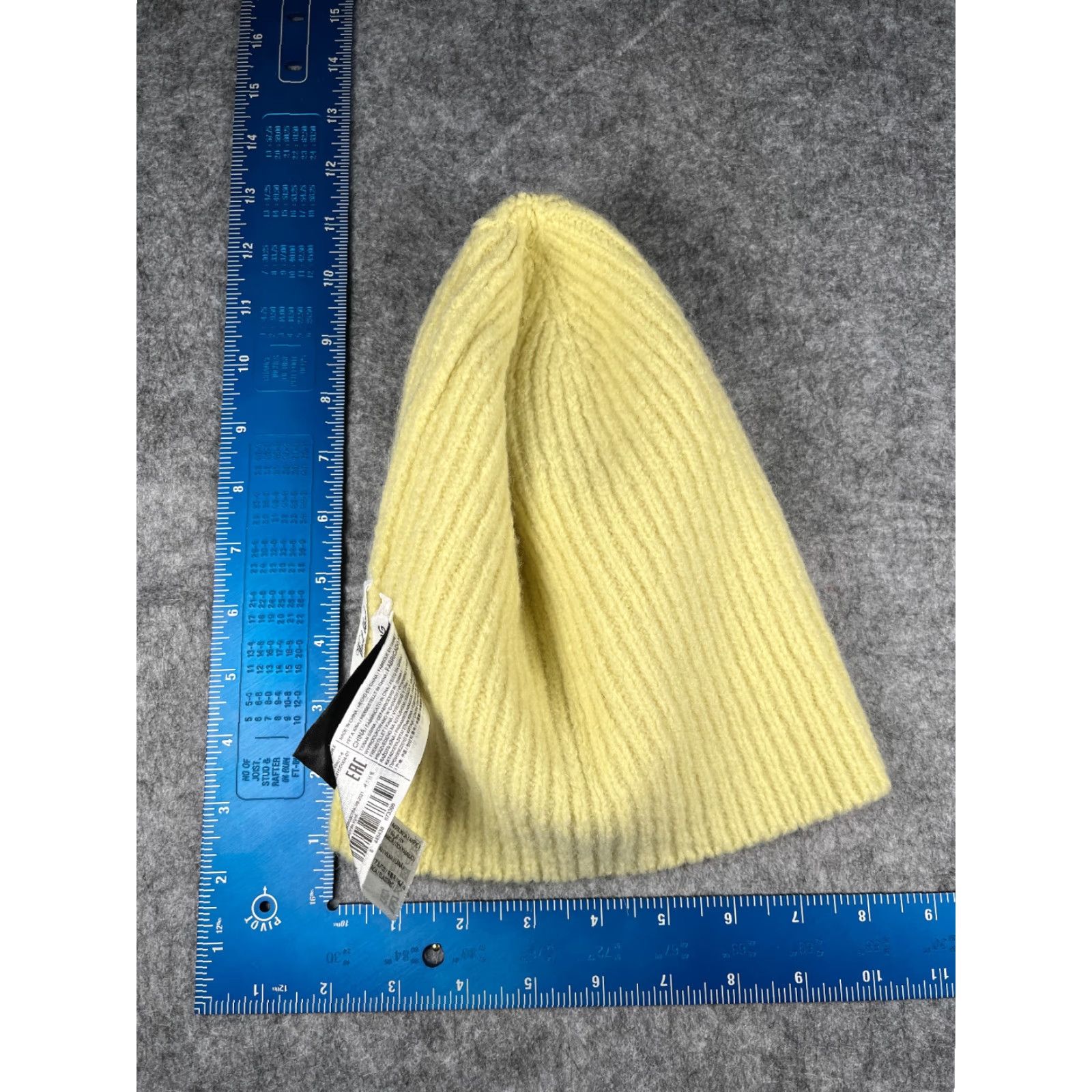 Doublet MNG Beanie Toque Adult One Size Yellow Double Knit Acrylic Snow Ski Outdoors Beanie Women 1 Size Yellow Outdoor Ski Winter Size ONE SIZE - 7 Thumbnail