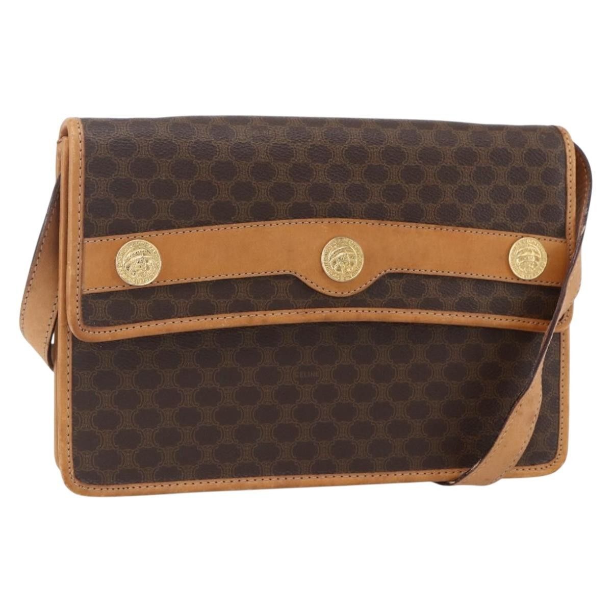 Celine Celine Vintage Macadam Canvas and Leather Size ONE SIZE - 1 Thumbnail