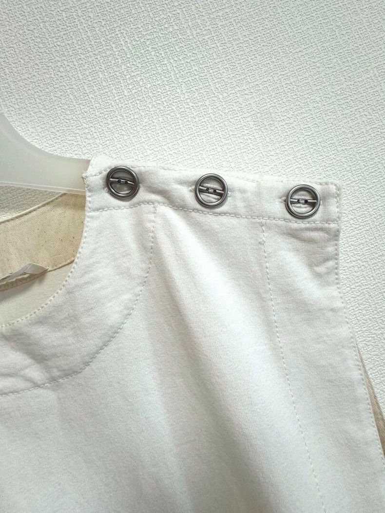 Jil Sander Jil Sander Sleeveless pure cotton T-shirt Size XS / US 0-2 / IT 36-38 - 3 Thumbnail