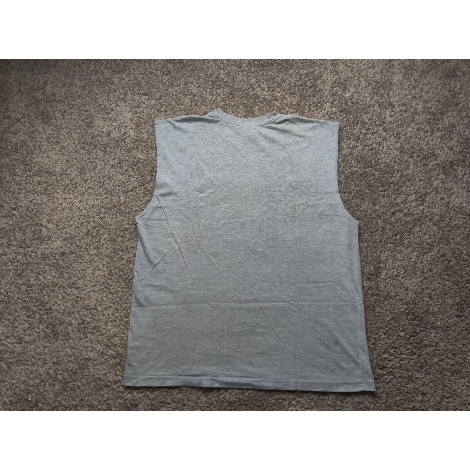 Reebok Reebok Shirt Adult Mens XL Solid Gray Embroidered Logo Size US XL / EU 56 / 4 - 5 Thumbnail