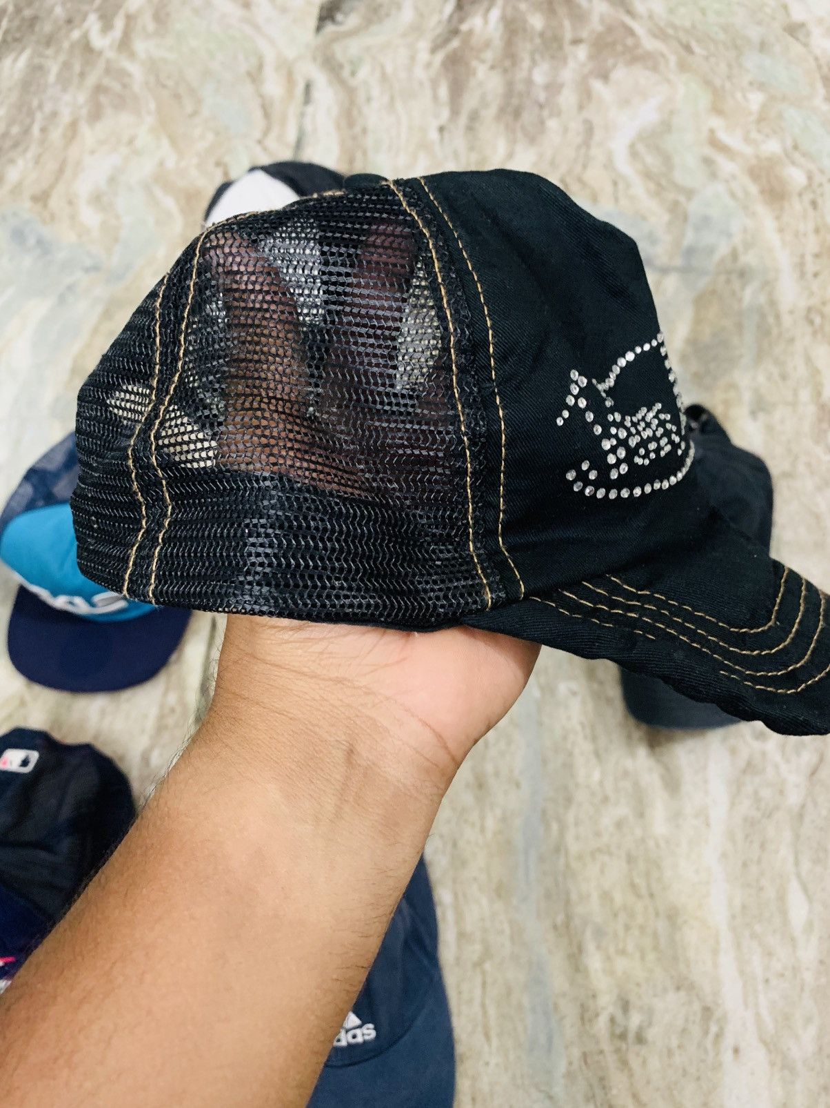 Von Dutch Y2K rhinestone trucker cap Size ONE SIZE - 5 Thumbnail