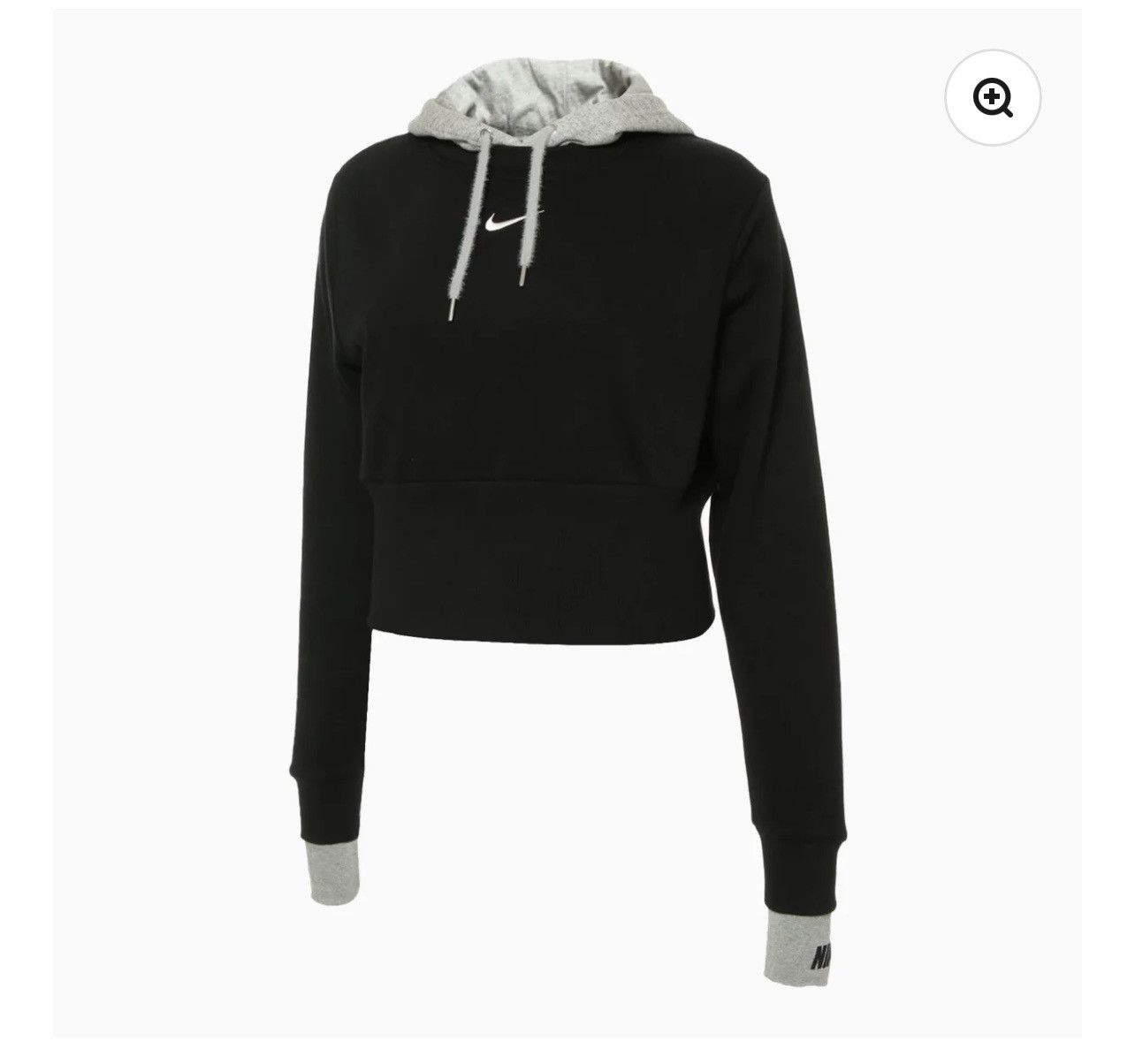Nike NIKE Icon Clash Cropped Fleece Hoodie Black L Size L / US 10 / IT 46 - 10 Thumbnail