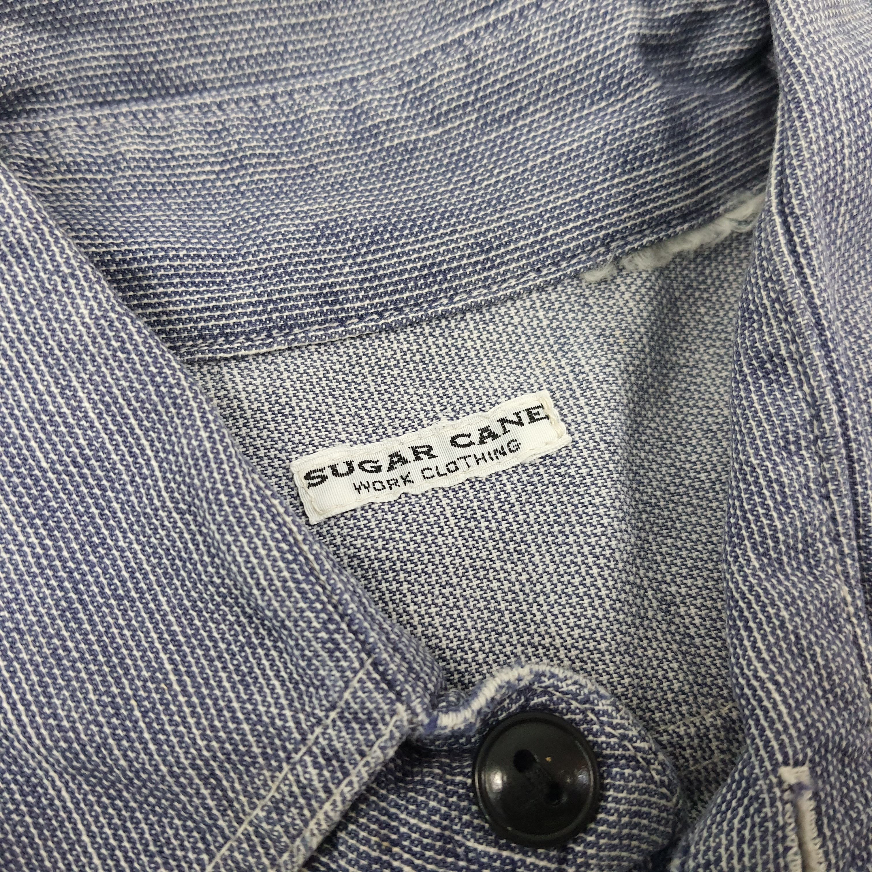 Japanese Brand × Sugar Cane × Vintage Vintage Sugar Cane Half Zipper Japan Brand Polo Shirt Size US L / EU 52-54 / 3 - 4 Thumbnail