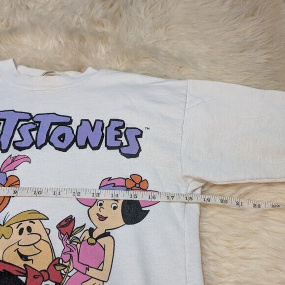 Vintage Vtg 1994 The Flintstones Graphic Sweater Size Medium Size M / US 6-8 / IT 42-44 - 7 Thumbnail