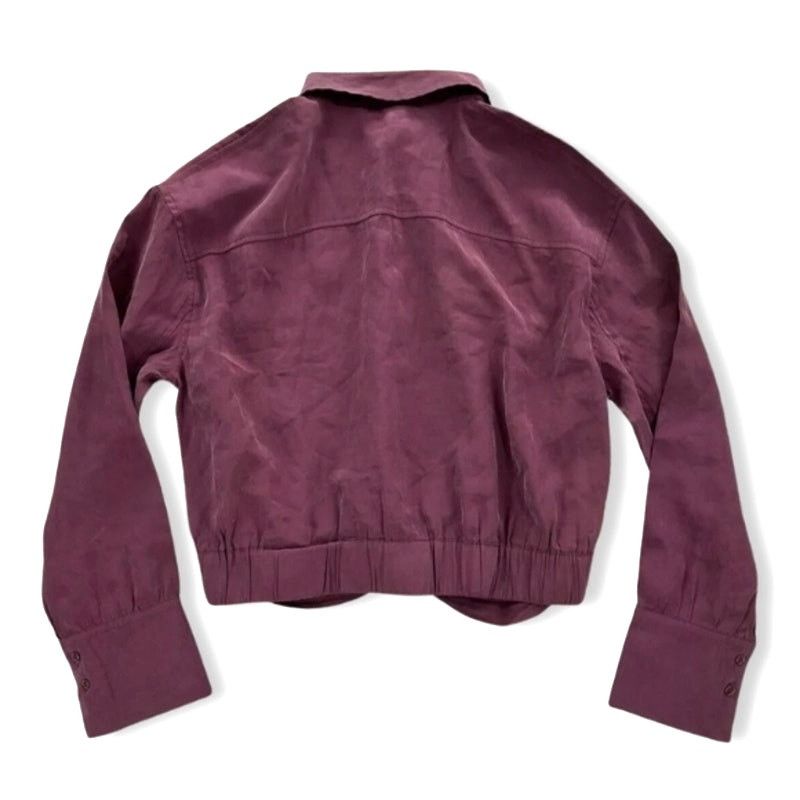Other Kut From The Kloth Button Up Twist Front Purple Small NWOT Size S / US 4 / IT 40 - 6 Thumbnail