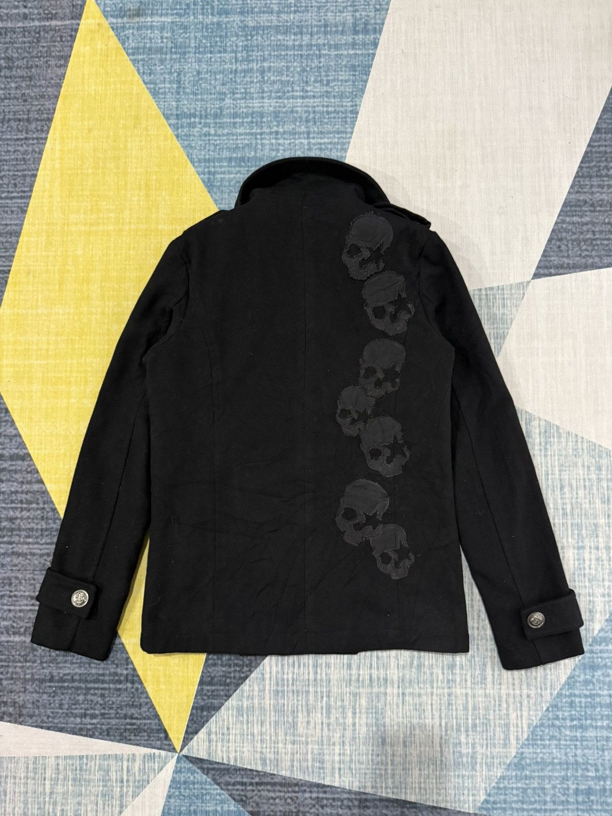 Hysteric Glamour GLAD NEWS SKULLS PUNK JACKET Size US M / EU 48-50 / 2 - 3 Thumbnail