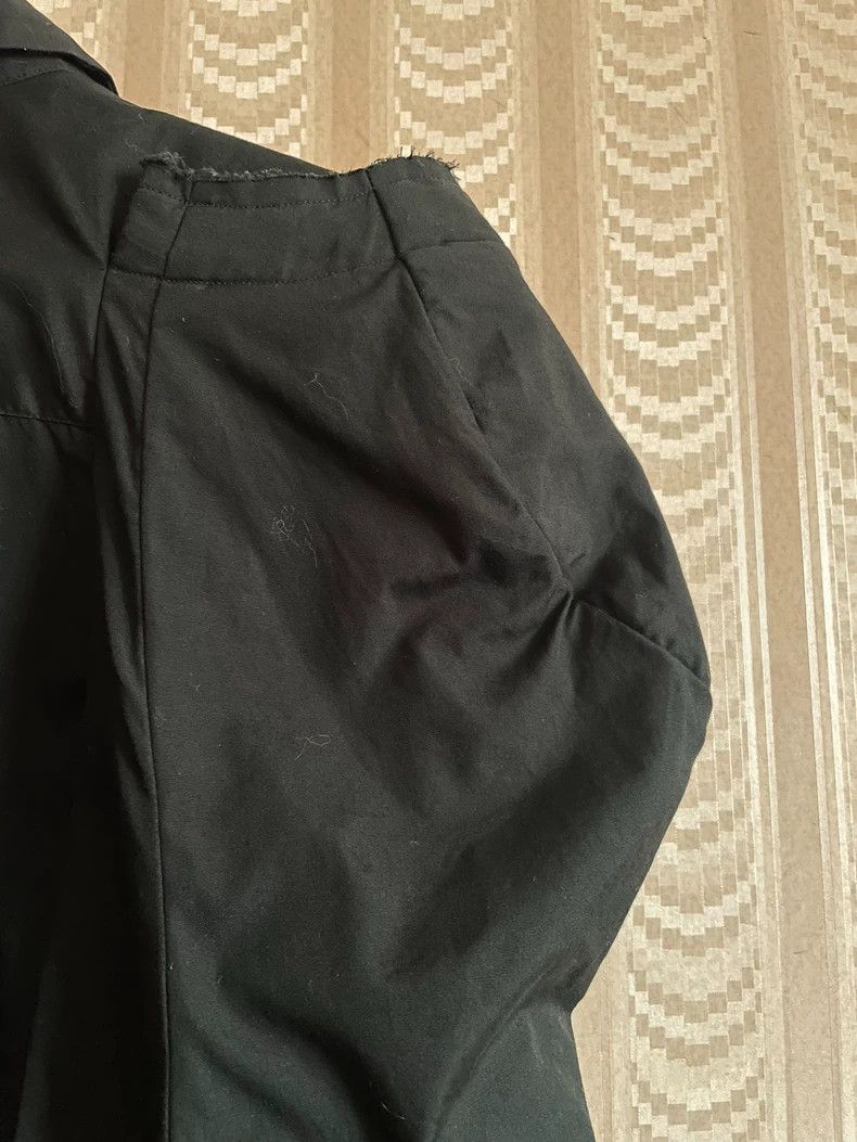 Comme des Garcons Comme Des Garcons Retro Black Shirt Blouse Patchwork Dark Size XS / US 0-2 / IT 36-38 - 5 Thumbnail