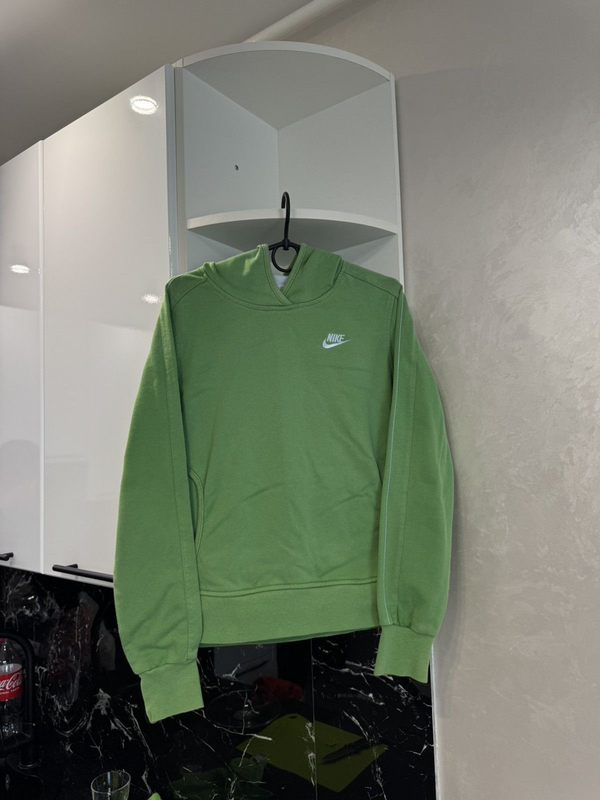 Nike Vintage Nike Big Logo Zip Up Hoodie Size US S / EU 44-46 / 1 - 1 Thumbnail