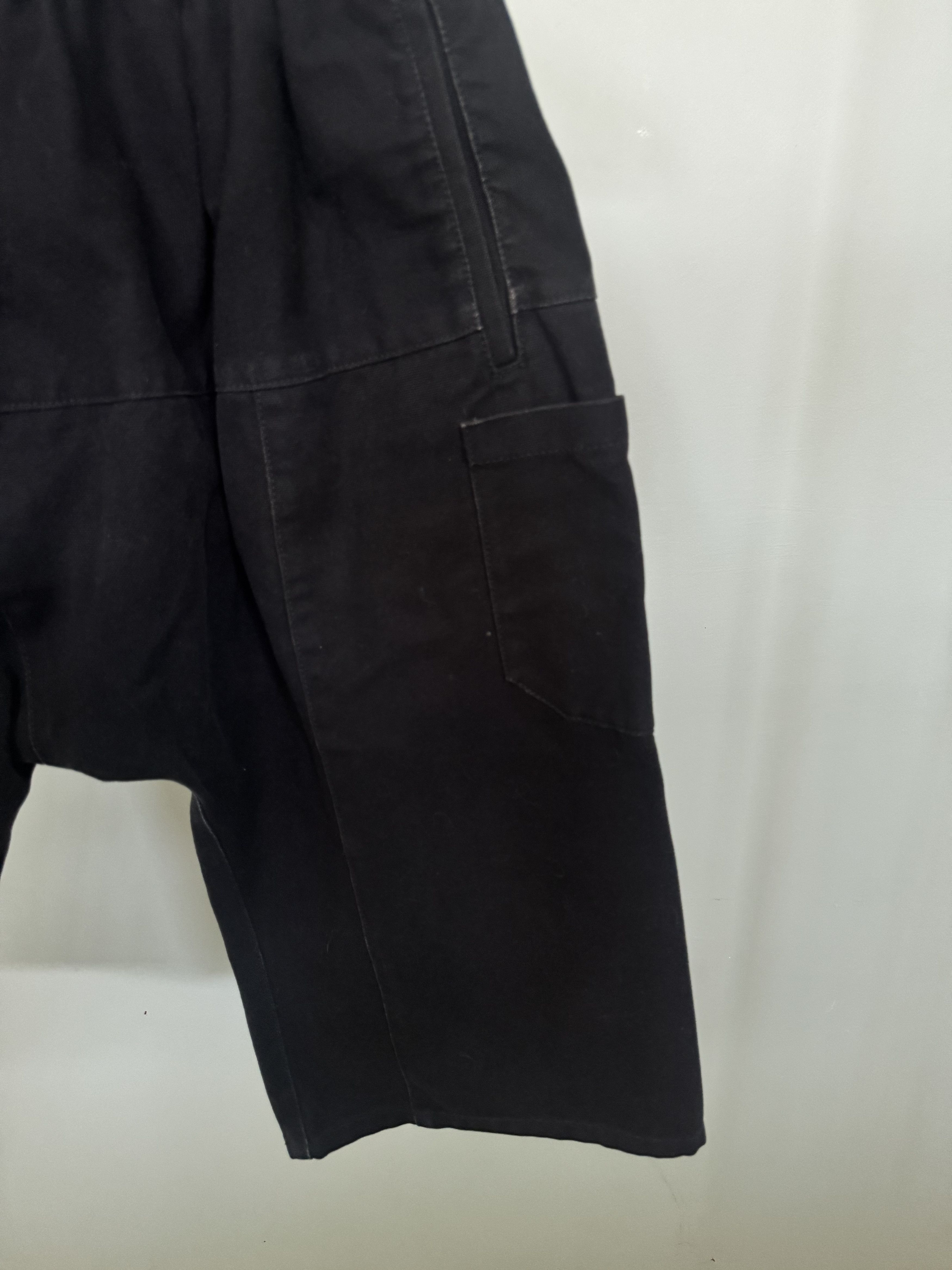 Raf Simons Black Runway Elastic Waist Cropped Pant Size US 28 / EU 44 - 6 Thumbnail