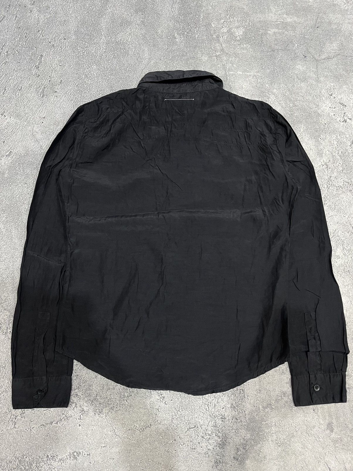 Maison Margiela 💊Need Gone💊 Maison Margiela Button Up Silk Shirt Size M / US 6-8 / IT 42-44 - 7 Thumbnail