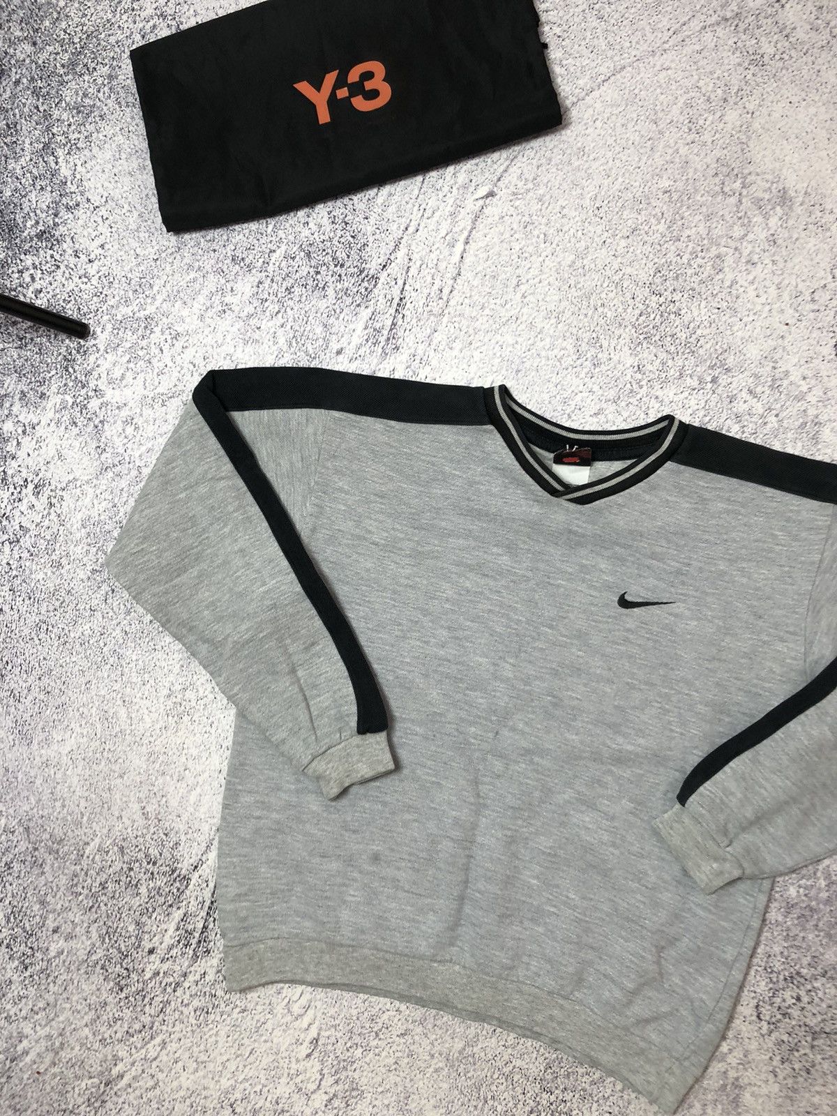Vintage Vintage men’s sweater Nike drill made in usa 🇺🇸 y2k Size US S / EU 44-46 / 1 - 3 Thumbnail