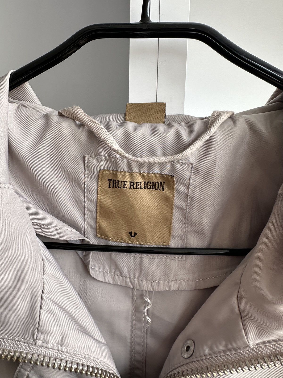 True Religion × Vintage Vintage True Religion Nylon Trench Coat Size US L / EU 52-54 / 3 - 6 Thumbnail