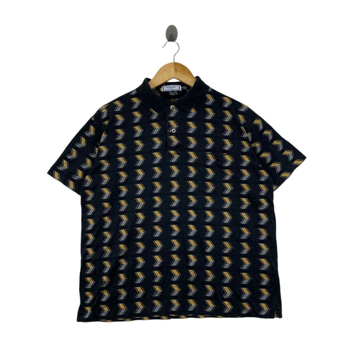Yves Saint Laurent YvesSaintLaurent YSL Tricots French Fashion Polos T-Shirt Size US M / EU 48-50 / 2 - 1 Thumbnail