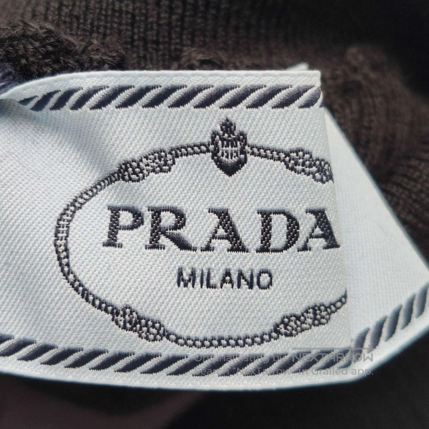 Prada Prada Black Wool Turtleneck Long Sleeve Sweater . Size M / US 6-8 / IT 42-44 - 4 Thumbnail