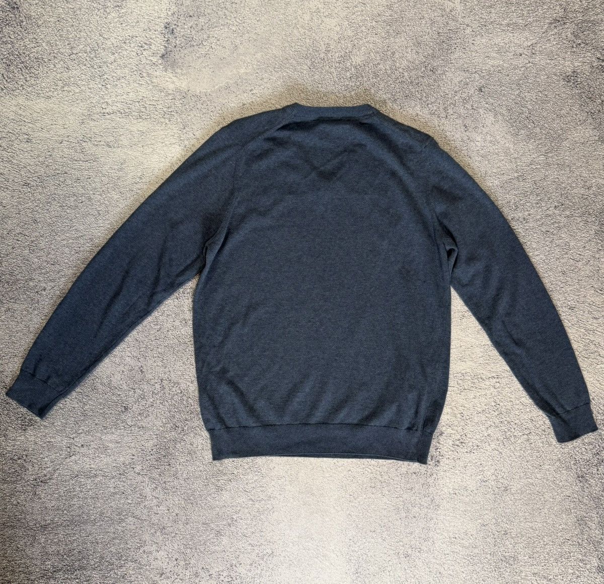 Barbour Barbour V Neck Sweater Cotton Pullover Knit Logo Men Casual Size US M / EU 48-50 / 2 - 3 Thumbnail