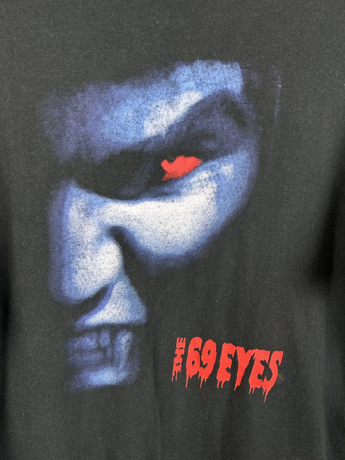 Band Tees 00s Vintage The 69 Eyes Gothic Rock Glam Metal Vampire Tee Size US XL / EU 56 / 4 - 2 Thumbnail