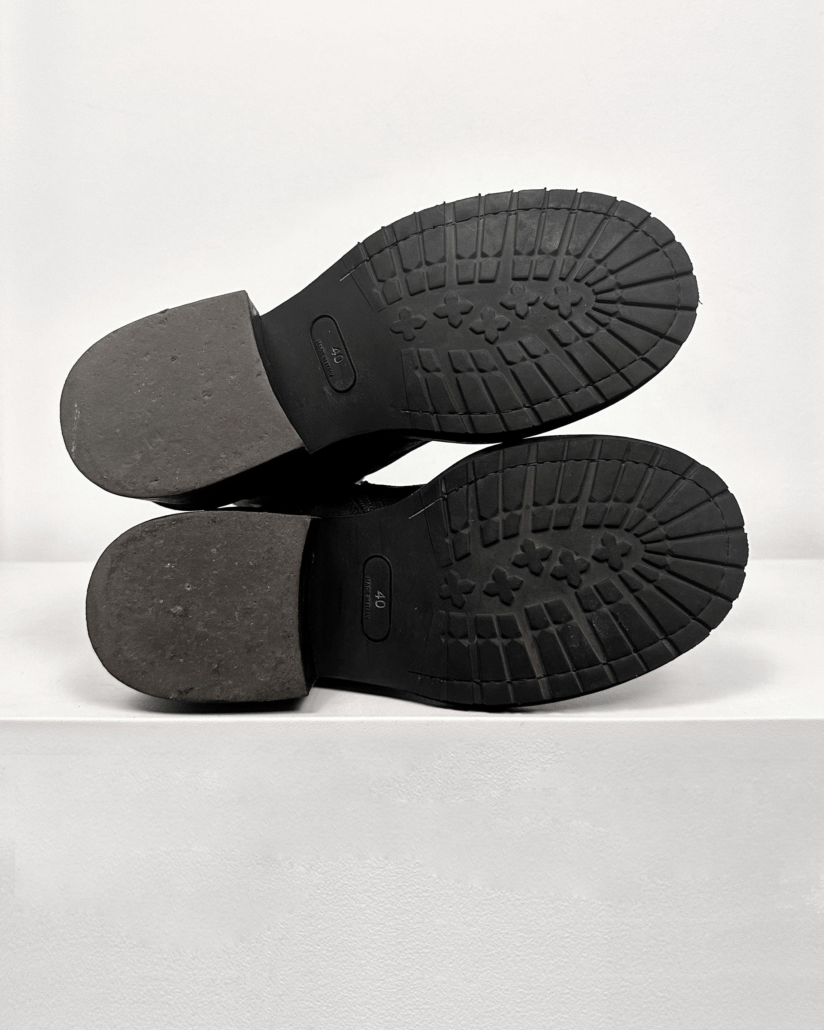 Ann Demeulemeester Ann Demeulemeester Shearling Leather Heike Boots Size US 7 / EU 40 - 4 Thumbnail