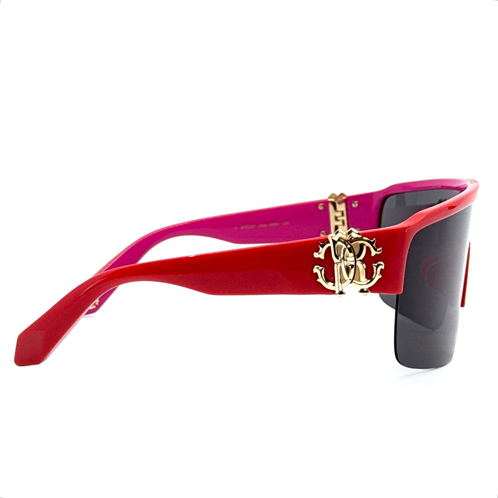 Roberto Cavalli New, ROBERTO CAVALLI Sunglasses SRC037 Col.09RV Authentic Size ONE SIZE - 3 Thumbnail