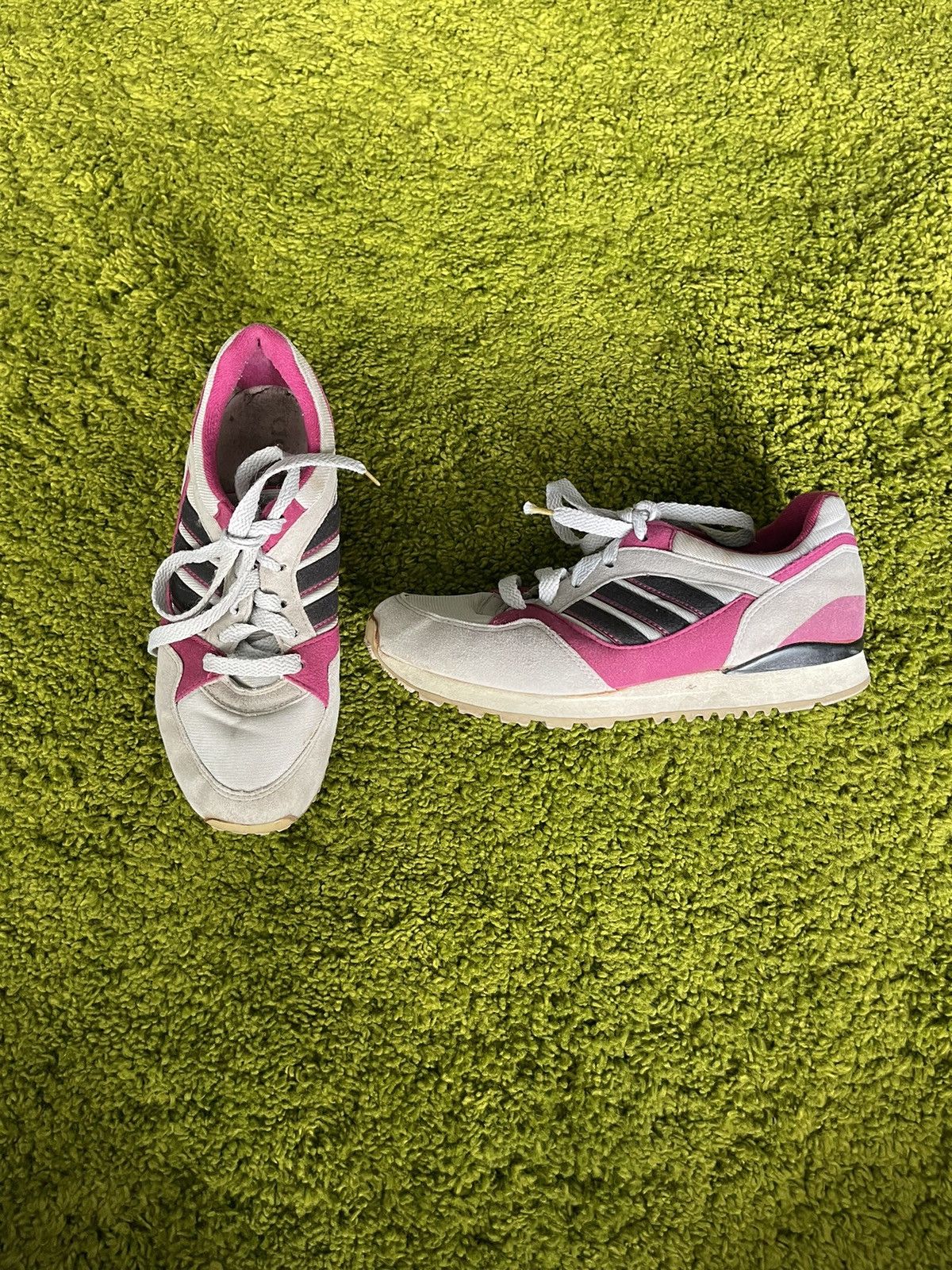 Adidas × Vintage Adidas 80s vintage real suede leather sneakers Size US 5 / IT 35 - 12 Thumbnail