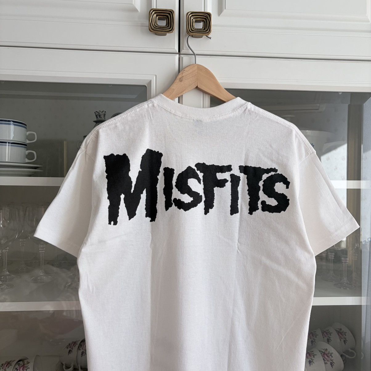 Band Tees T-shirt Misfits - Skull logo Rock band Size US L / EU 52-54 / 3 - 6 Thumbnail