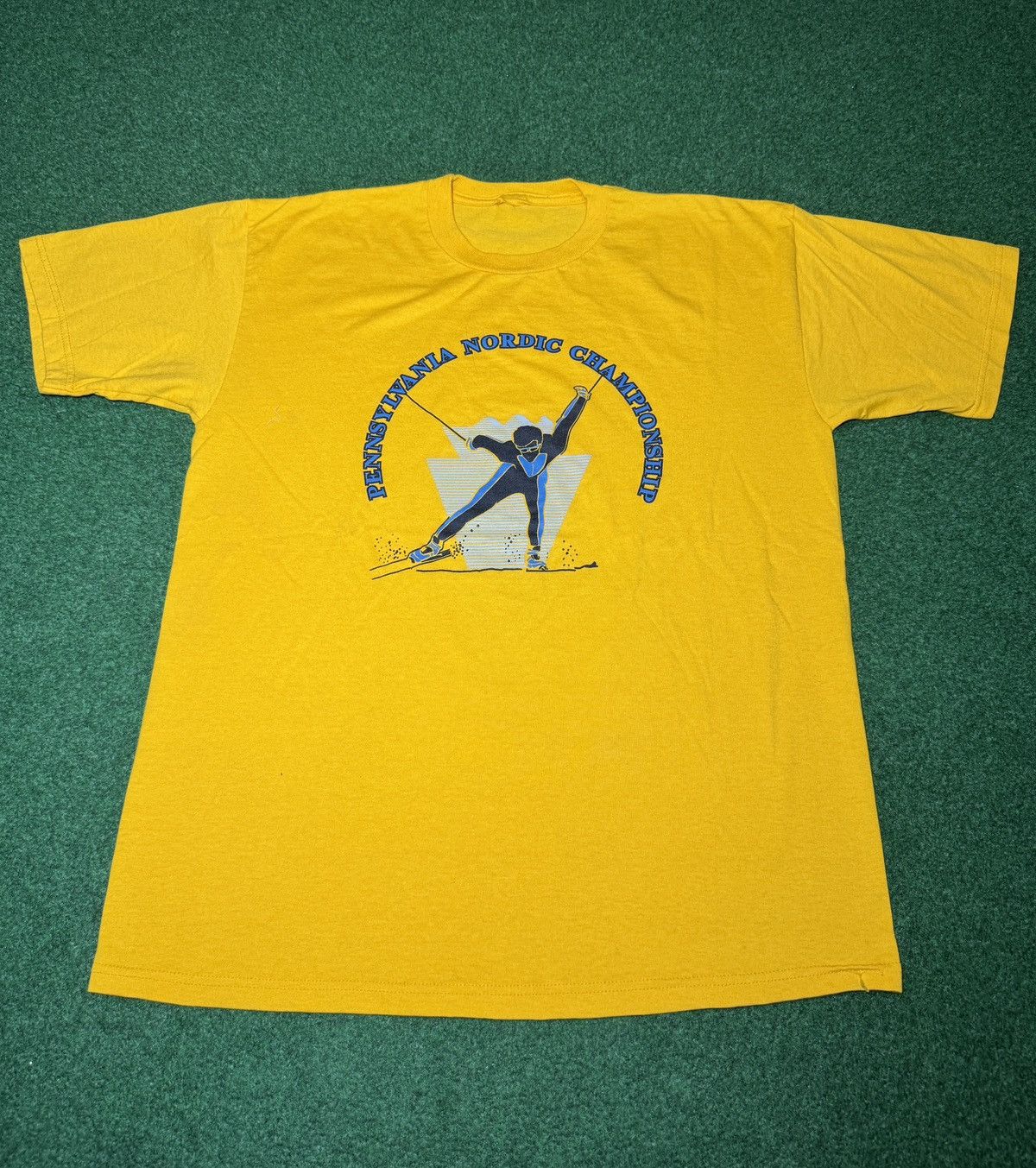 Vintage Vintage Pennsylvania Nordic Cross Country Ski Large T Shirt Size US L / EU 52-54 / 3 - 1 Thumbnail