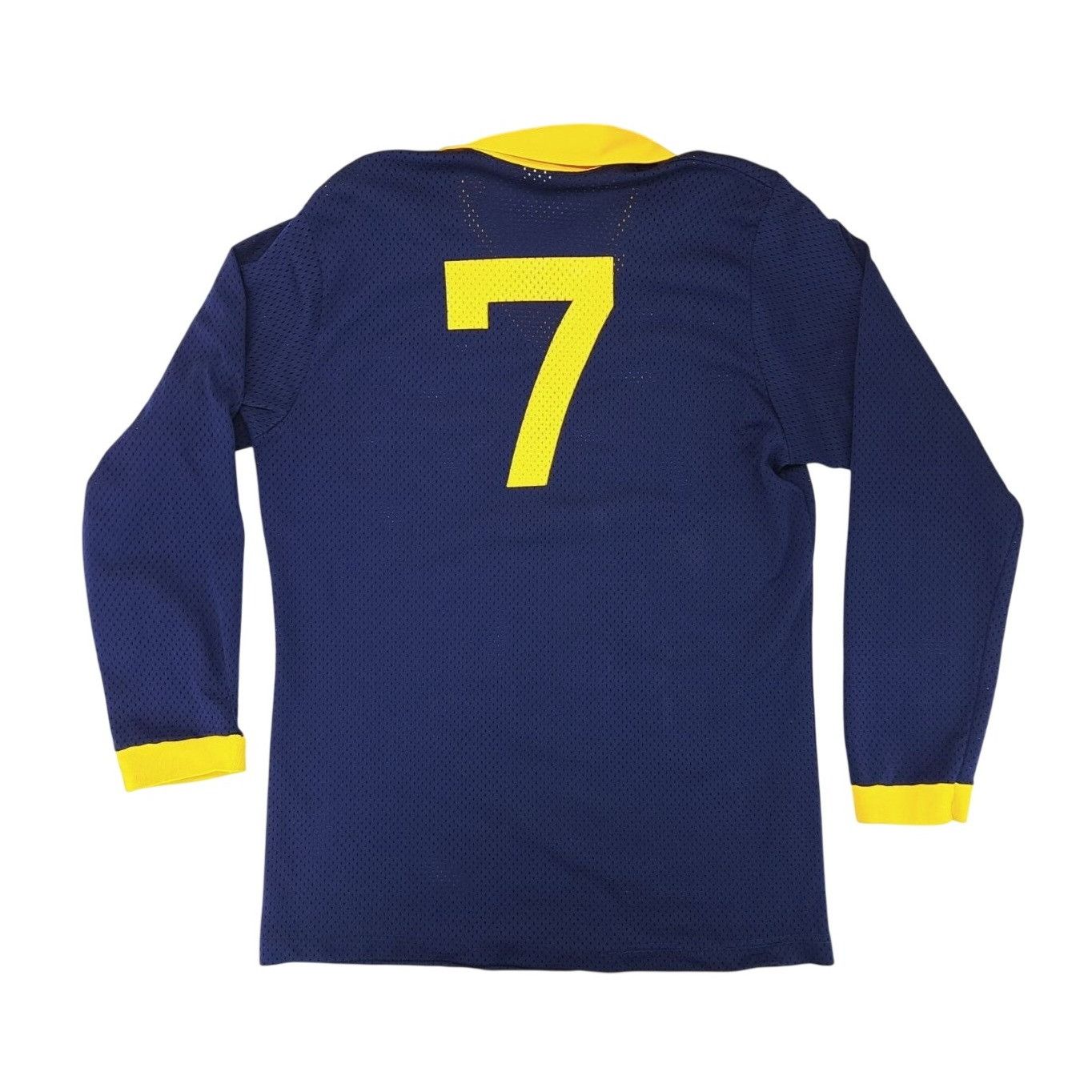 Champion Vintage Champion Falcons #7 Blue Yellow Mesh Sports Jersey Size US M / EU 48-50 / 2 - 2 Thumbnail