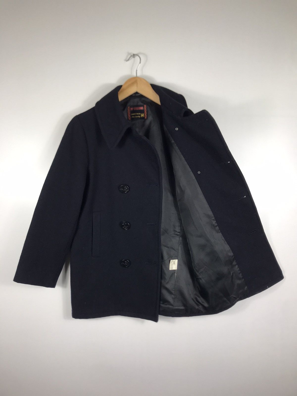 Japanese Brand × McGregor ⚡️Vintage McGregor Wool Double Breast Peacoat Size M / US 6-8 / IT 42-44 - 8 Thumbnail