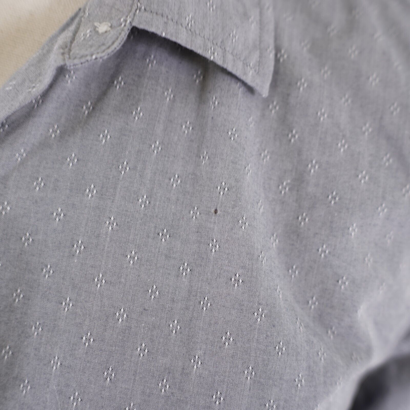 UNTUCKit DAMAGED UNTUCKit Gray Collared Button Front Shirt Size 6 Size M / US 6-8 / IT 42-44 - 2 Thumbnail