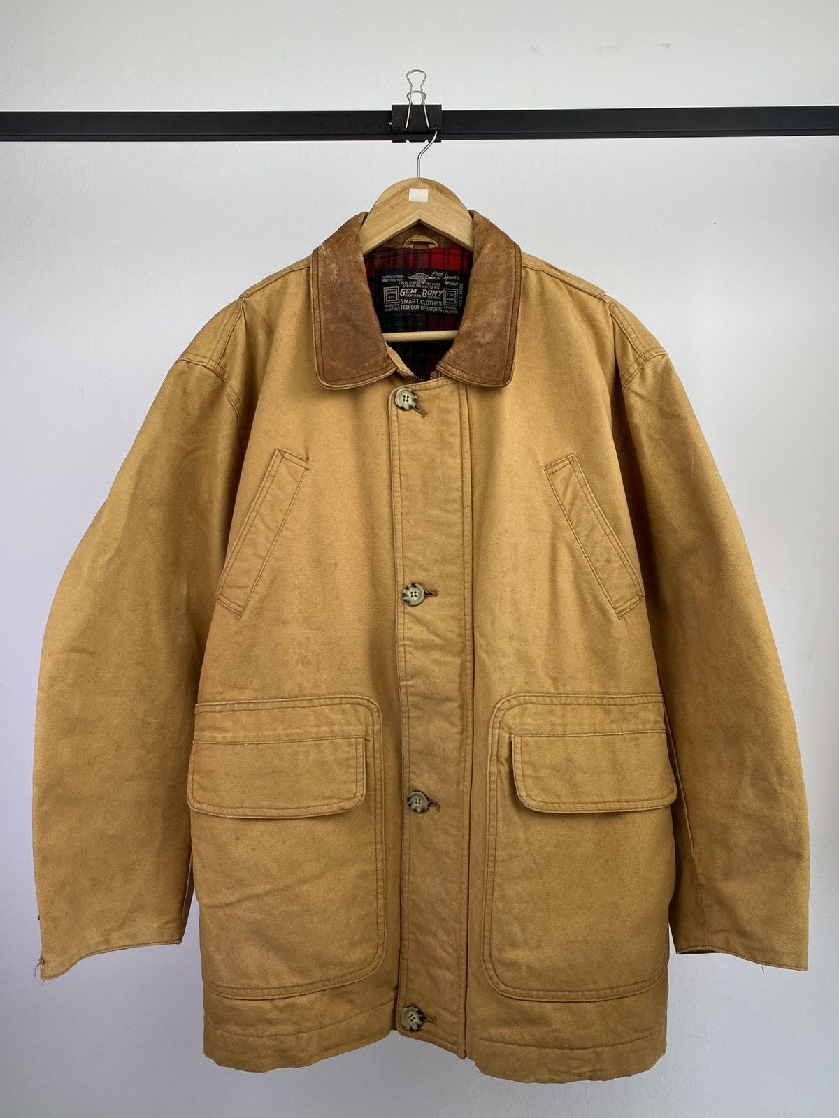Japanese Brand Vintage 50’s Repro Gem Bony Bush Master Hunting Jacket Size US M / EU 48-50 / 2 - 1 Thumbnail