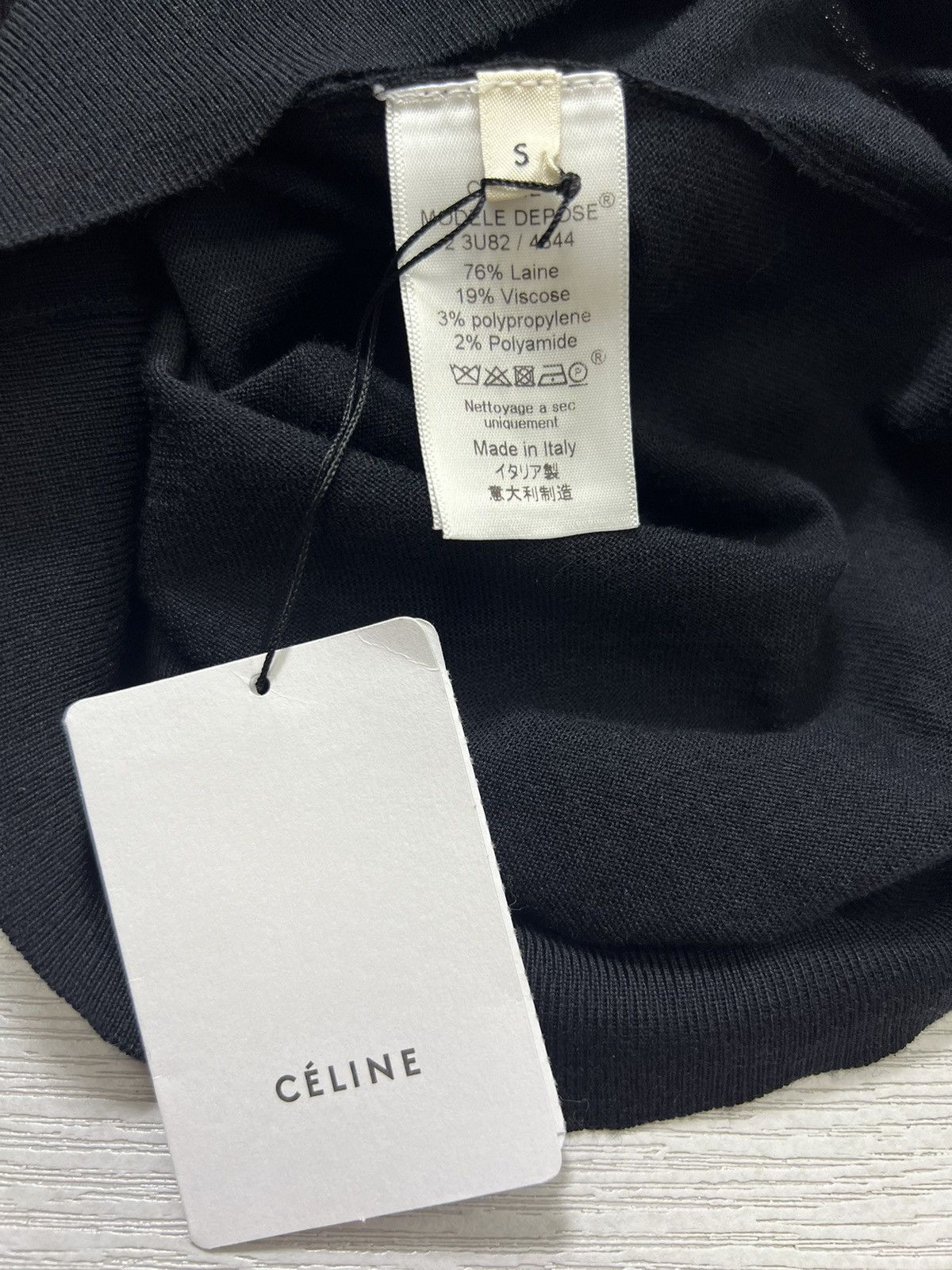 Celine Celine - Phoebe Philo - Colorblock Knit Layered Sweater Size S / US 4 / IT 40 - 14 Thumbnail