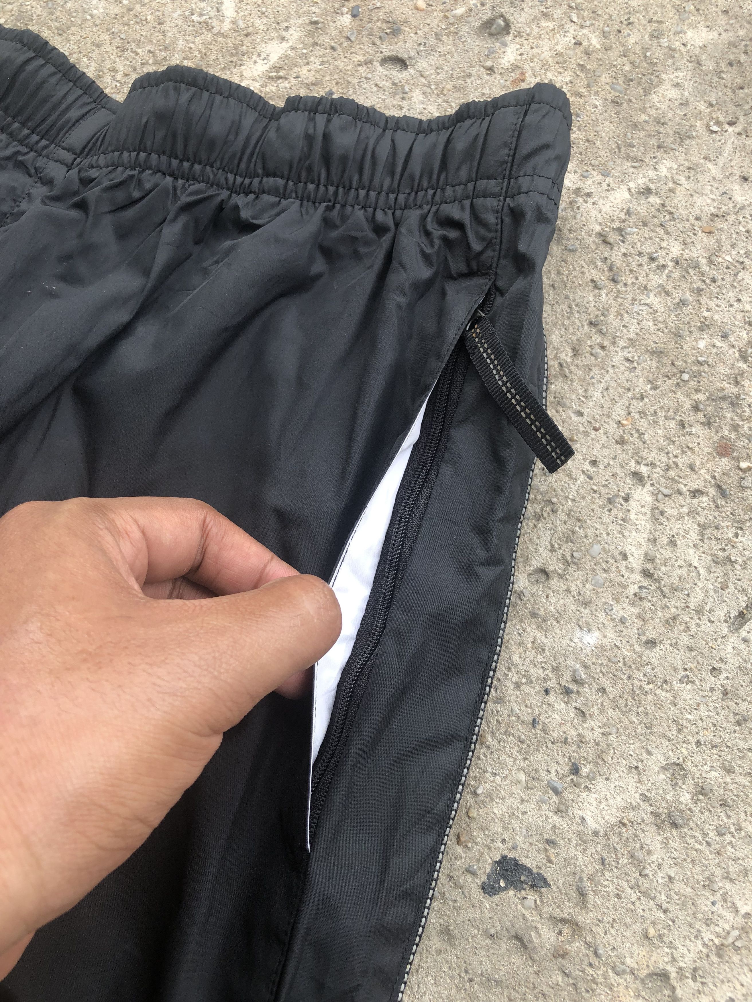 Nike × Vintage y2k Nike zip up nylon drill pants Size US 34 / EU 50 - 7 Thumbnail
